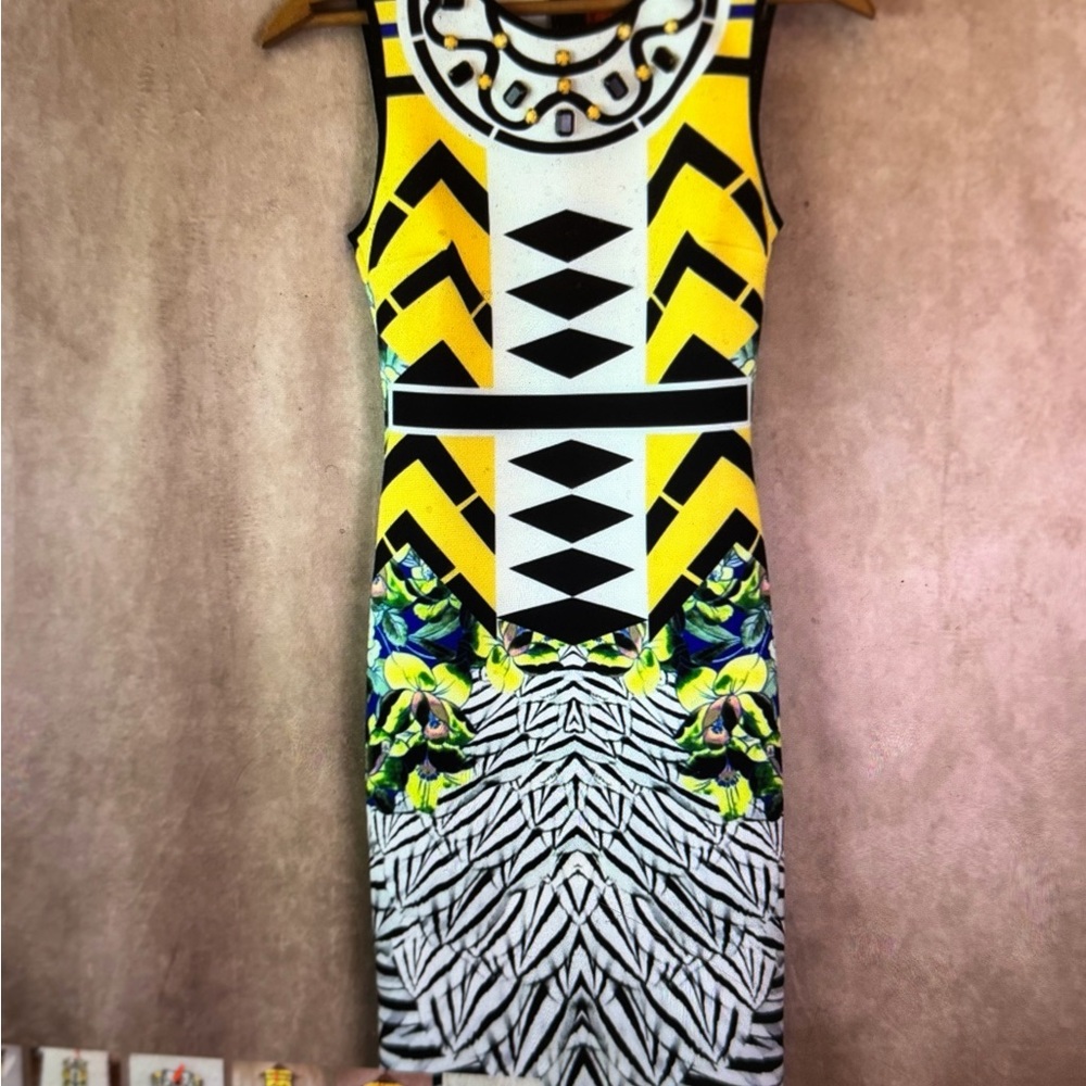 Clover Canyon beaded dress, XS